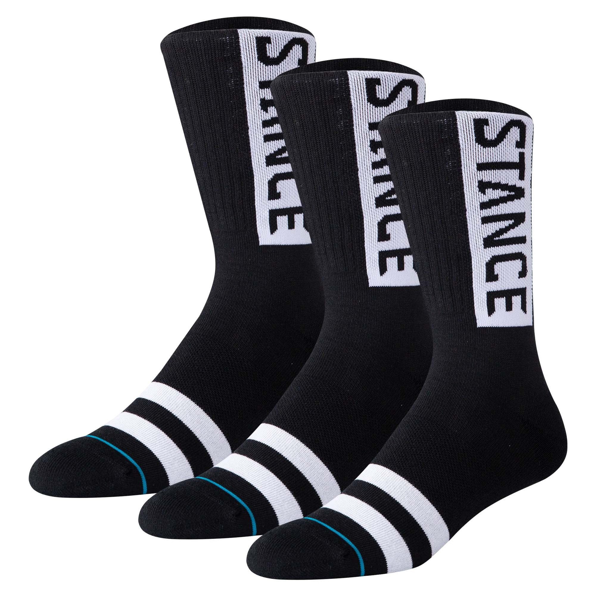 Kurzsocken Unisex Socken 3er Pack Baumwolle OG Crew