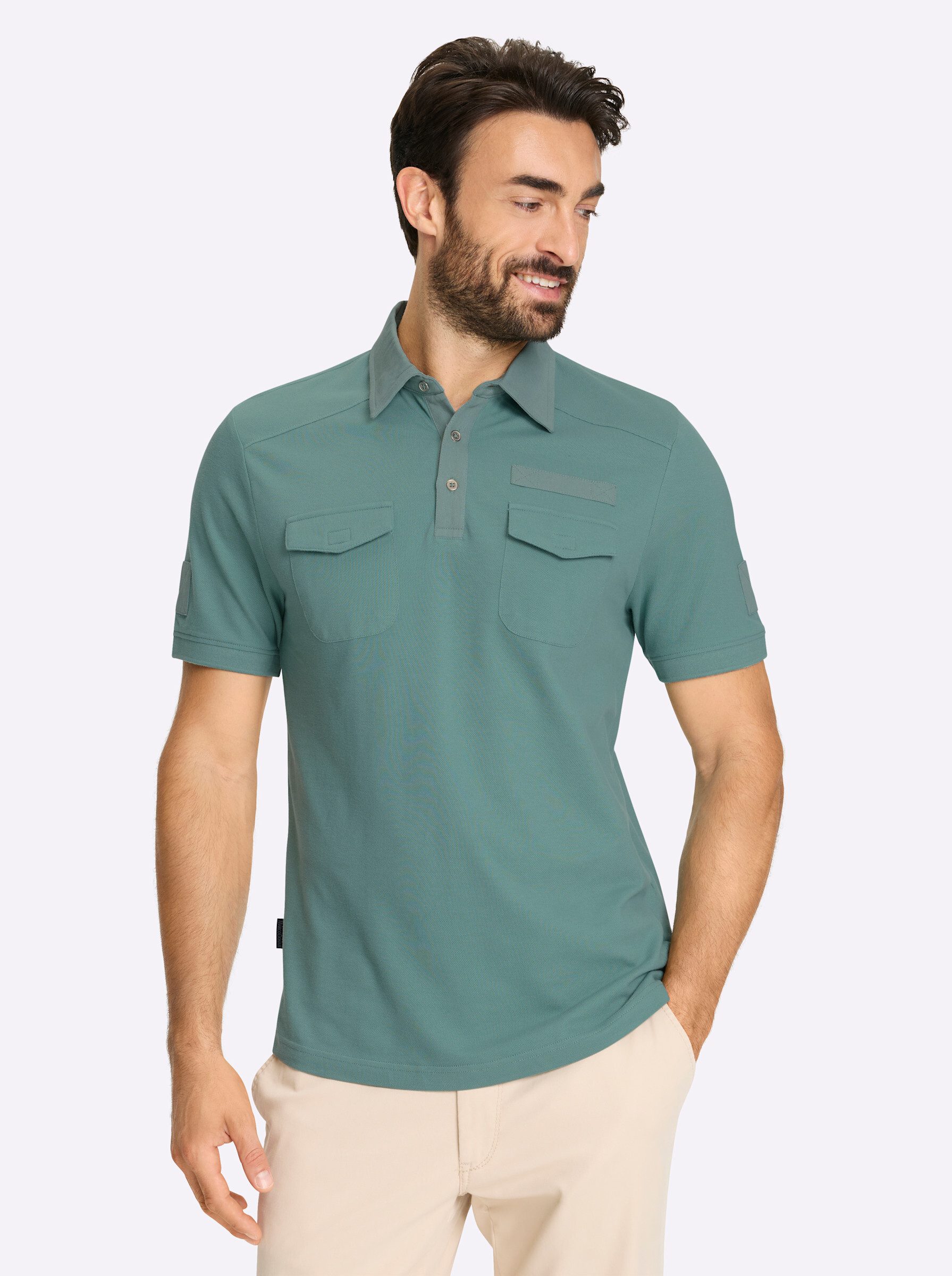 T-Shirt Kurzarm-Poloshirt Kurzarm