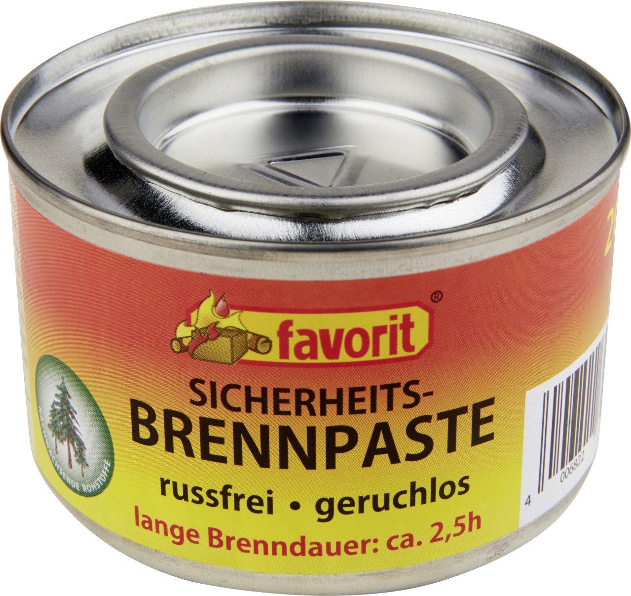 favorit Kaminholz Favorit Sicherheitsbrennpaste in der Dose 200 g, 0.2 l