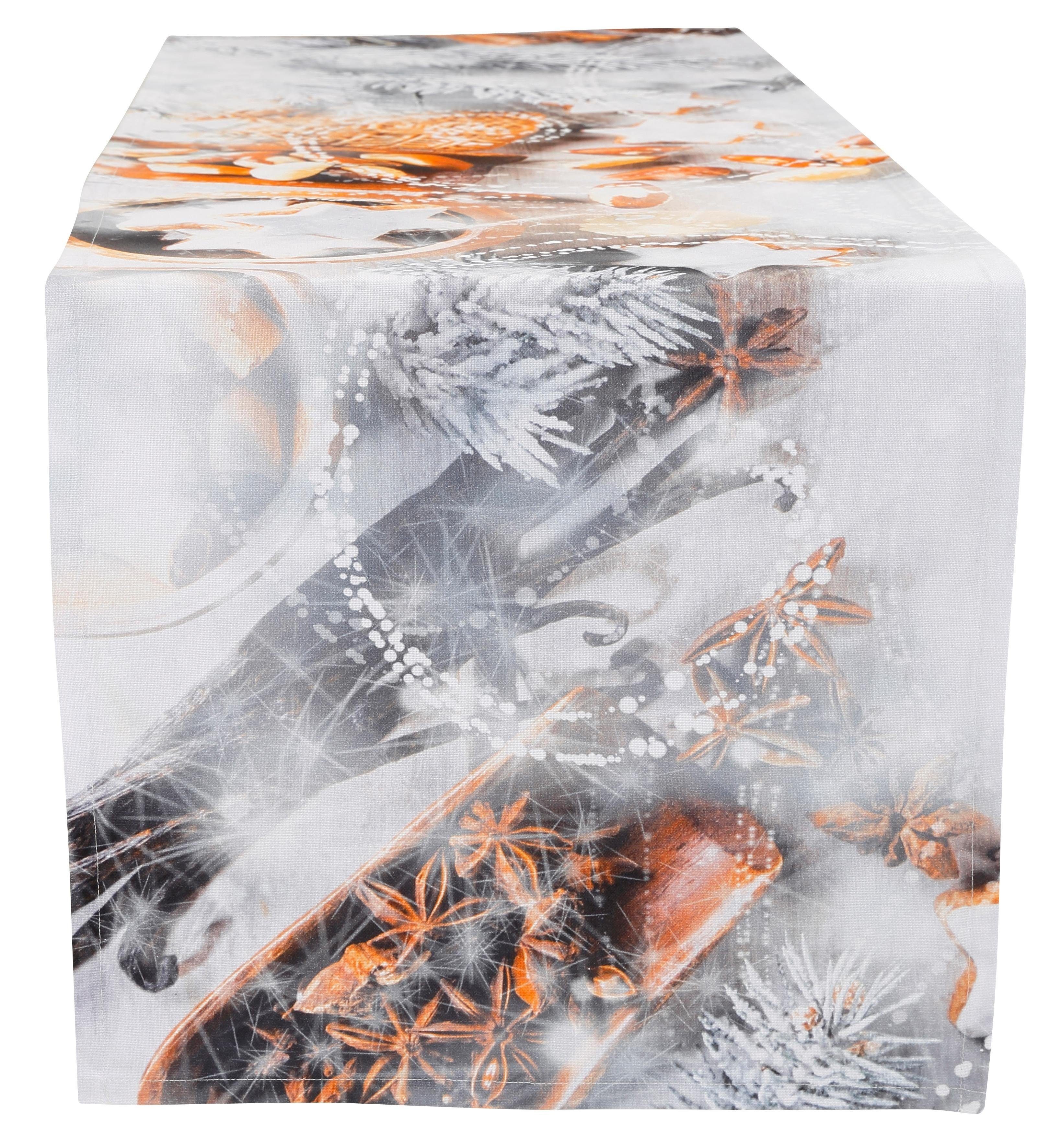 CASATEX Tischläufer cakes and nuts, Weihnachtsdeko, Weihnachten, Weihnachten