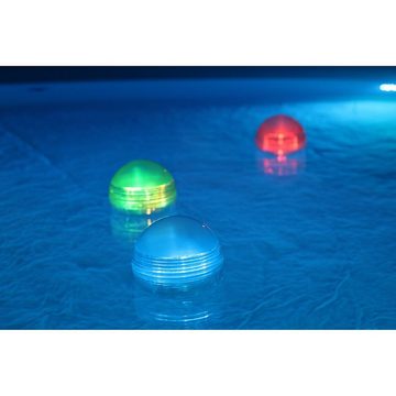 SUMMER FUN Pool-Lampe Solarkugellicht 3er Set