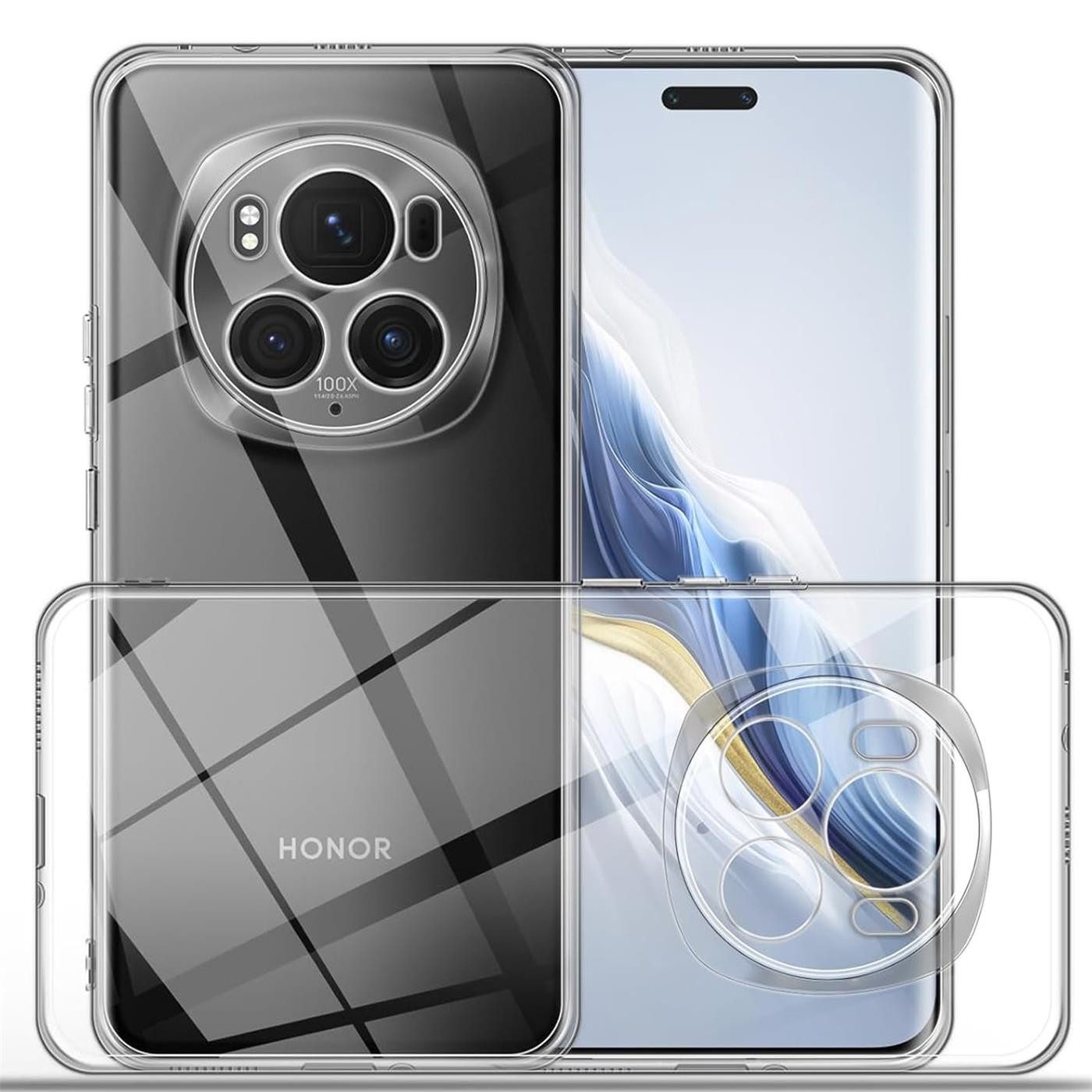 CoolGadget Handyhülle Transparent Ultra Slim Case für Honor Magic 6 Pro 6,8 Zoll, Silikon Hülle Dünne Schutzhülle für Magic6 Pro Hülle – Bild 2 von 5