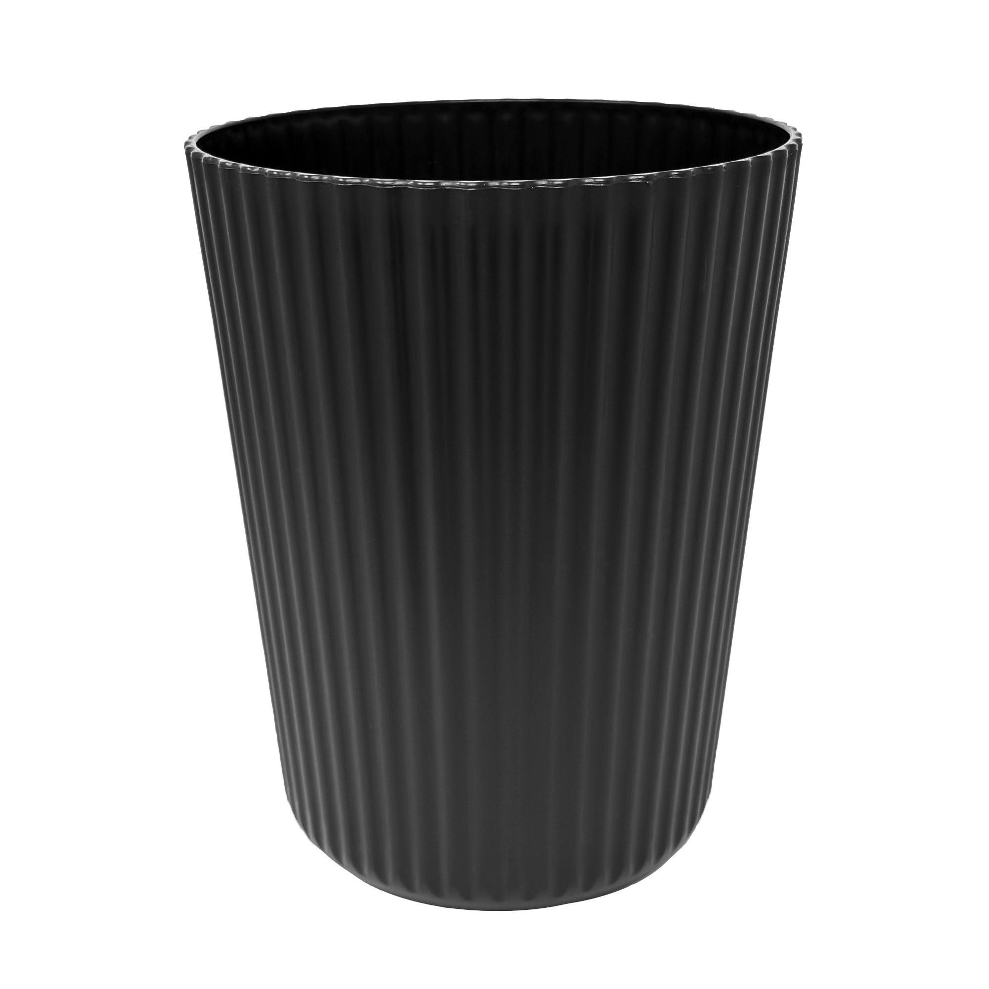 Sinoba Papierkorb ANX Mülleimer Papiereimer, aus stabilem Kunststoff ideal für Kinderzimmer Büro Höhe 27,8 cm 9L