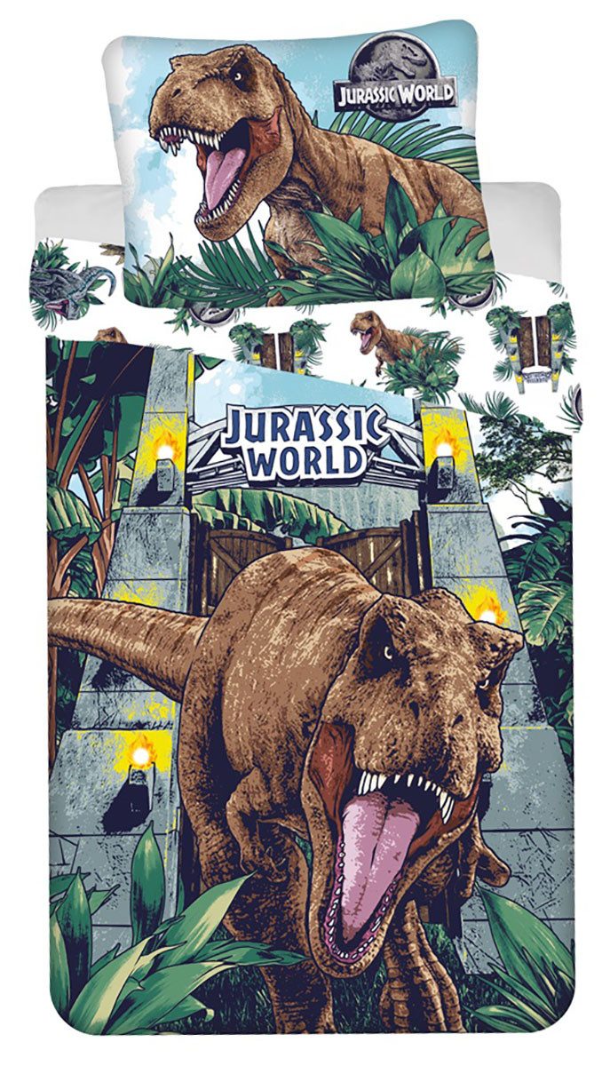 Jurassic World Kinderbettwäsche Jurassic World, Renforcé, günstig online kaufen