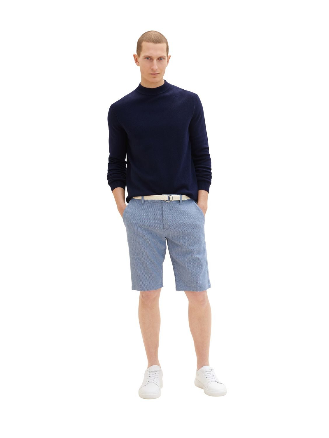 Chinoshorts SLIM CHINO BERMUDA+GÜRTEL