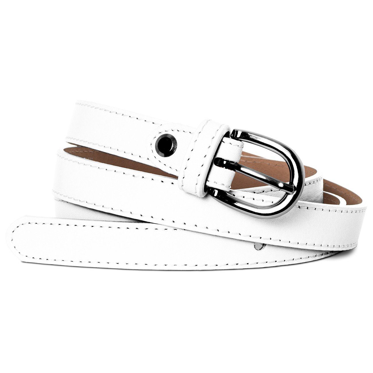 Caspar Taillengürtel GU273 aus echtem Leder günstig online kaufen