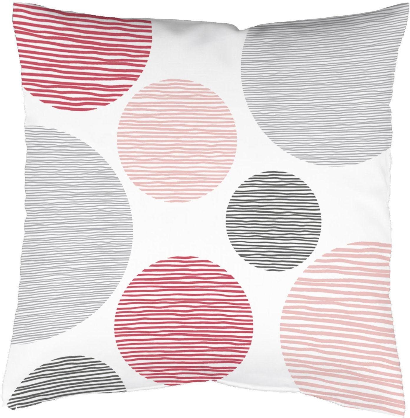 HOME WOHNIDEEN Dekokissen BORDEN, Kissenhülle ohne Füllung, 2 Stück günstig online kaufen