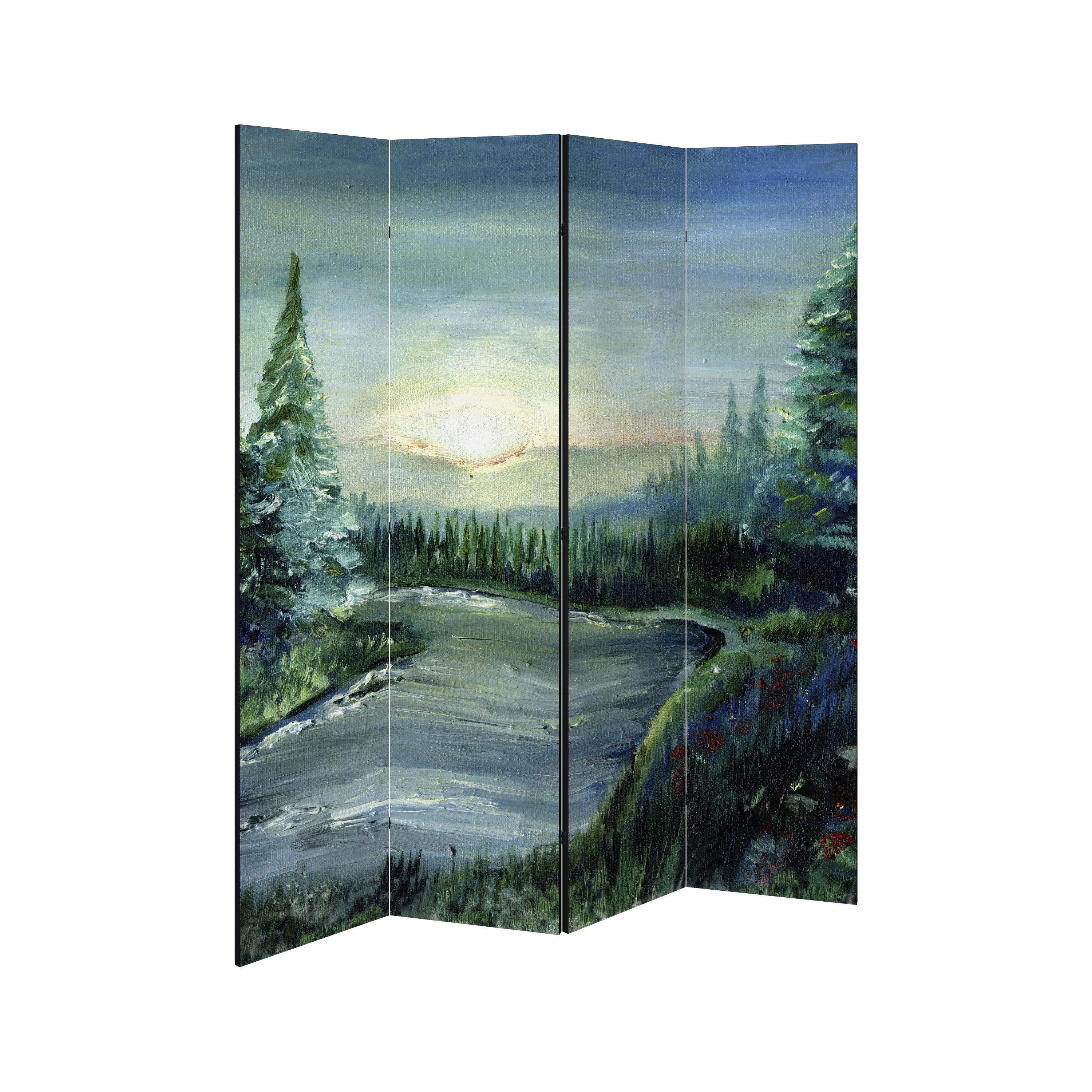 SPACEREBELS Paravent, Raumteiler - 3-teilig Raumtrenner, günstig online kaufen