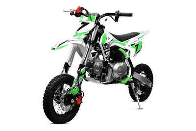 Nitro Motors Dirt-Bike 110cc Dirtbike CRX 10/10" E-Stater Automatik Crossbike Pitbike, 1 Gang, Automatikschaltung