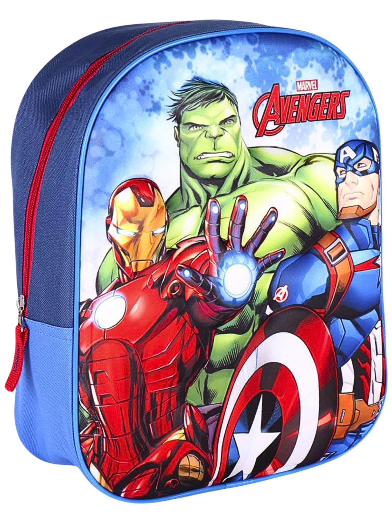 Cerdá Kindergartentasche Marvel, 3D Kinder-Rucksack 31x25x10 cm