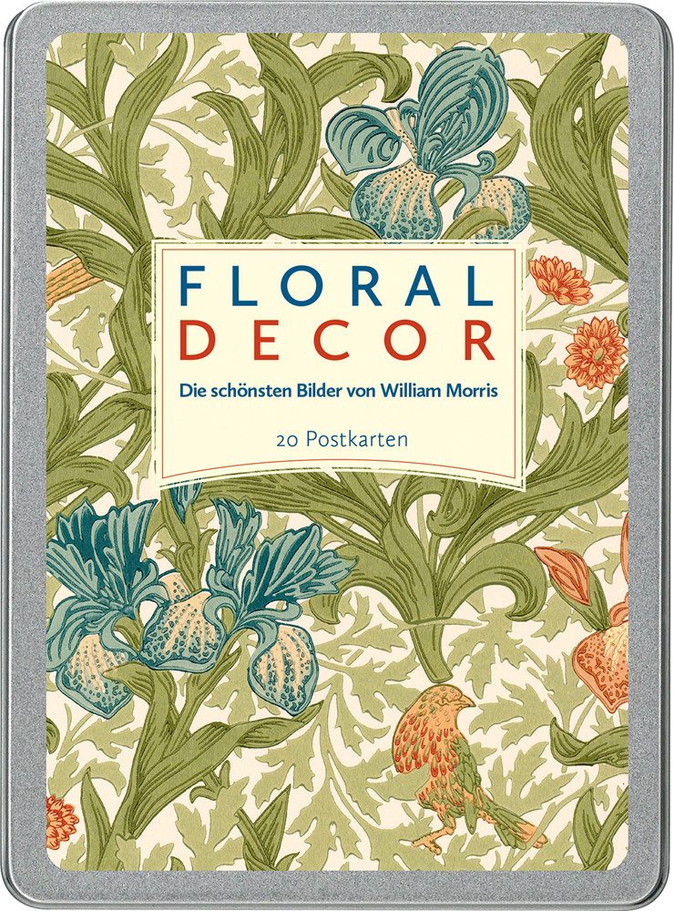 Papermoon Postkarte Floral Decor: Die schönsten Bilder von William Morris