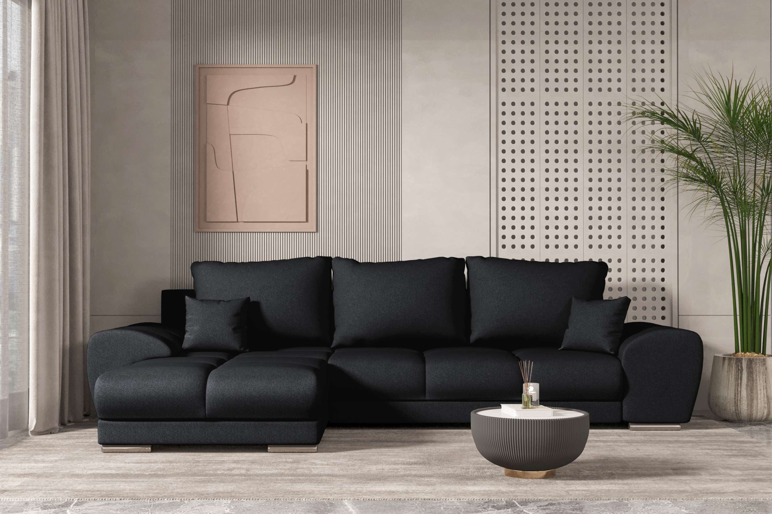 99rooms Ecksofa Antalya, Sofa L-Form, Eckcouch, günstig online kaufen