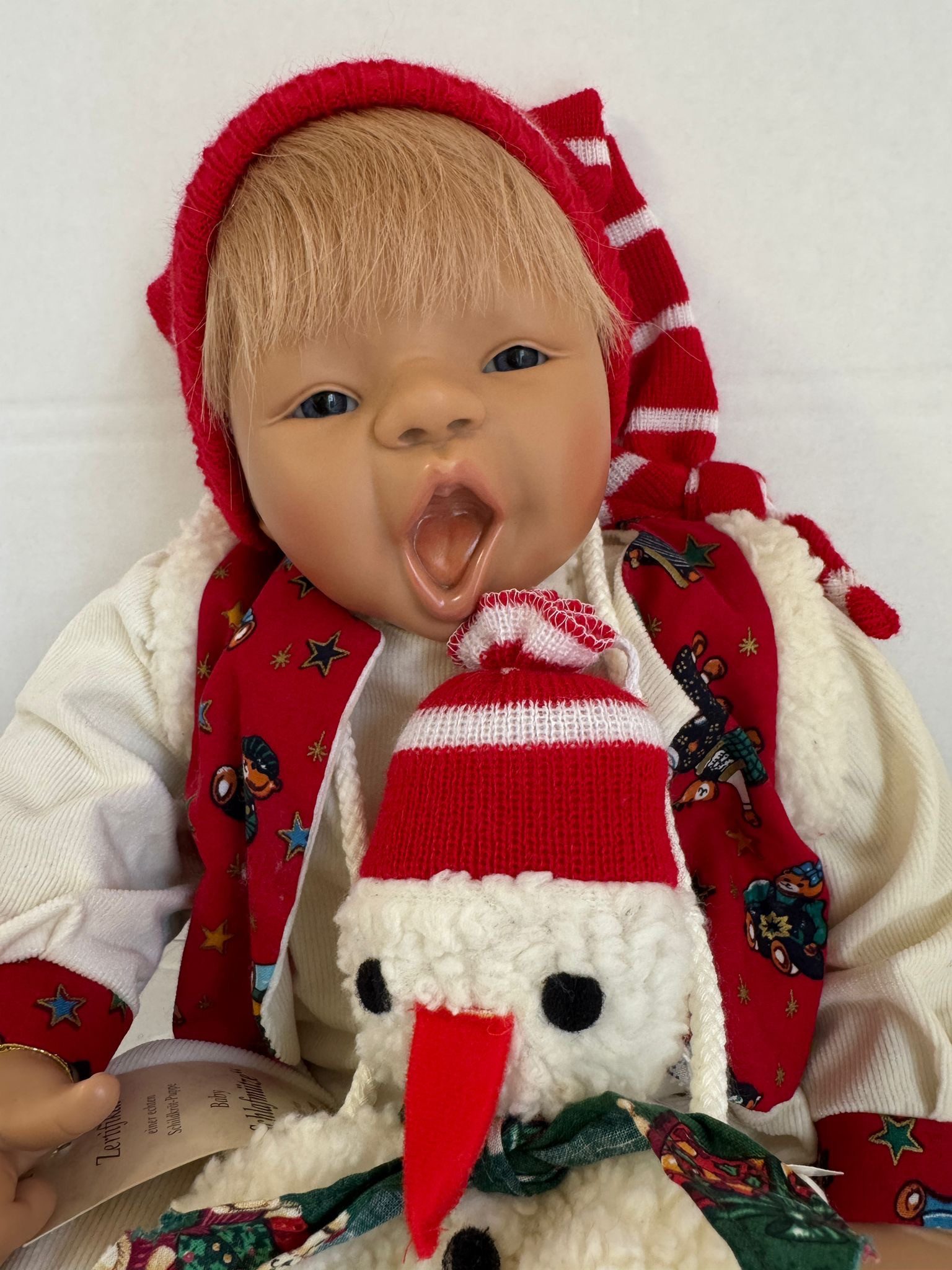 Schildkröt Babypuppe Schlafmütze von Evelyn Leman, 50 cm (1-tlg)