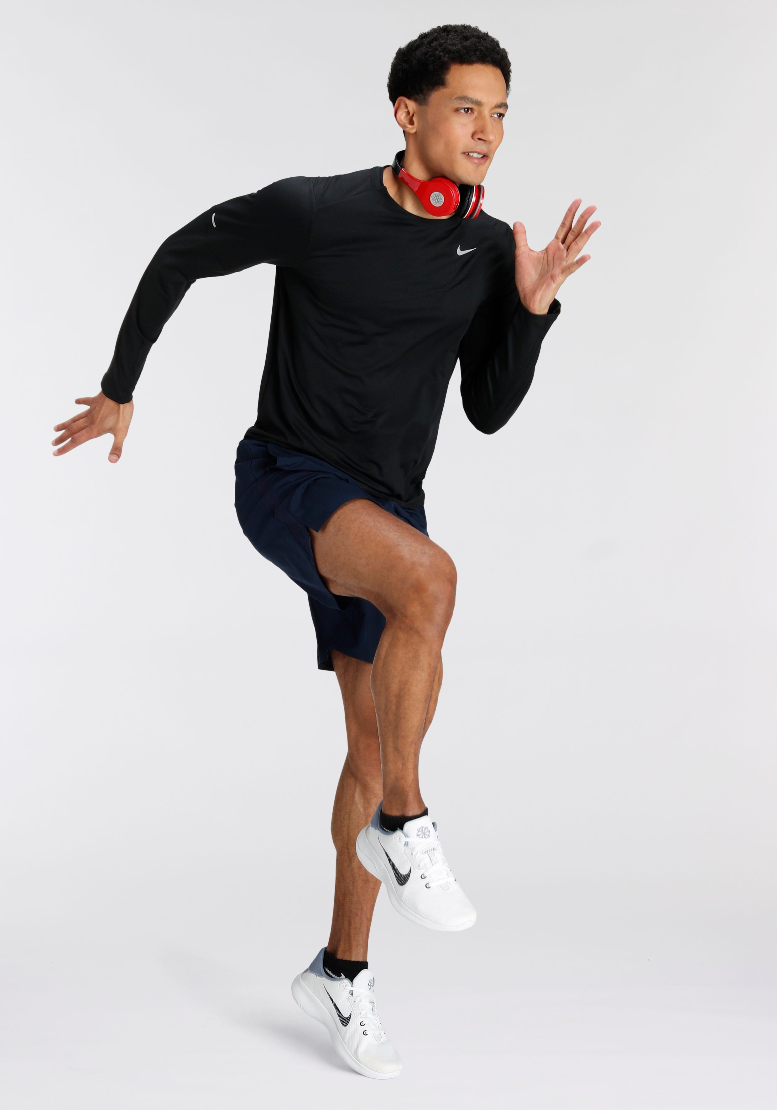 Laufshirt Dri-FIT Element Men's Running Crew Nike