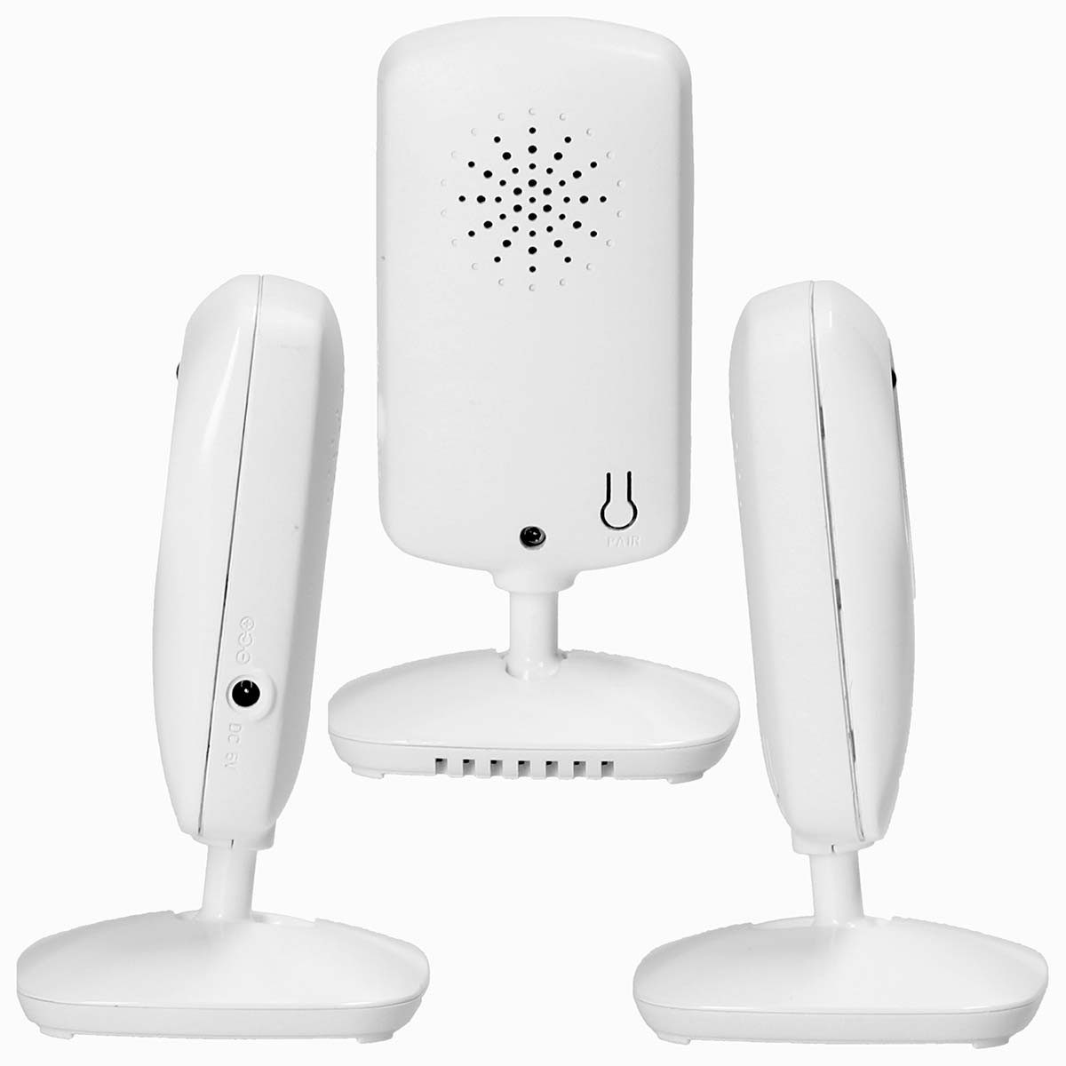 Alecto Video-Babyphone DVM-64C, 1-tlg., 100 % störungsfrei, Nachtsicht, Raumtemperaturüberwachung, Scanansicht