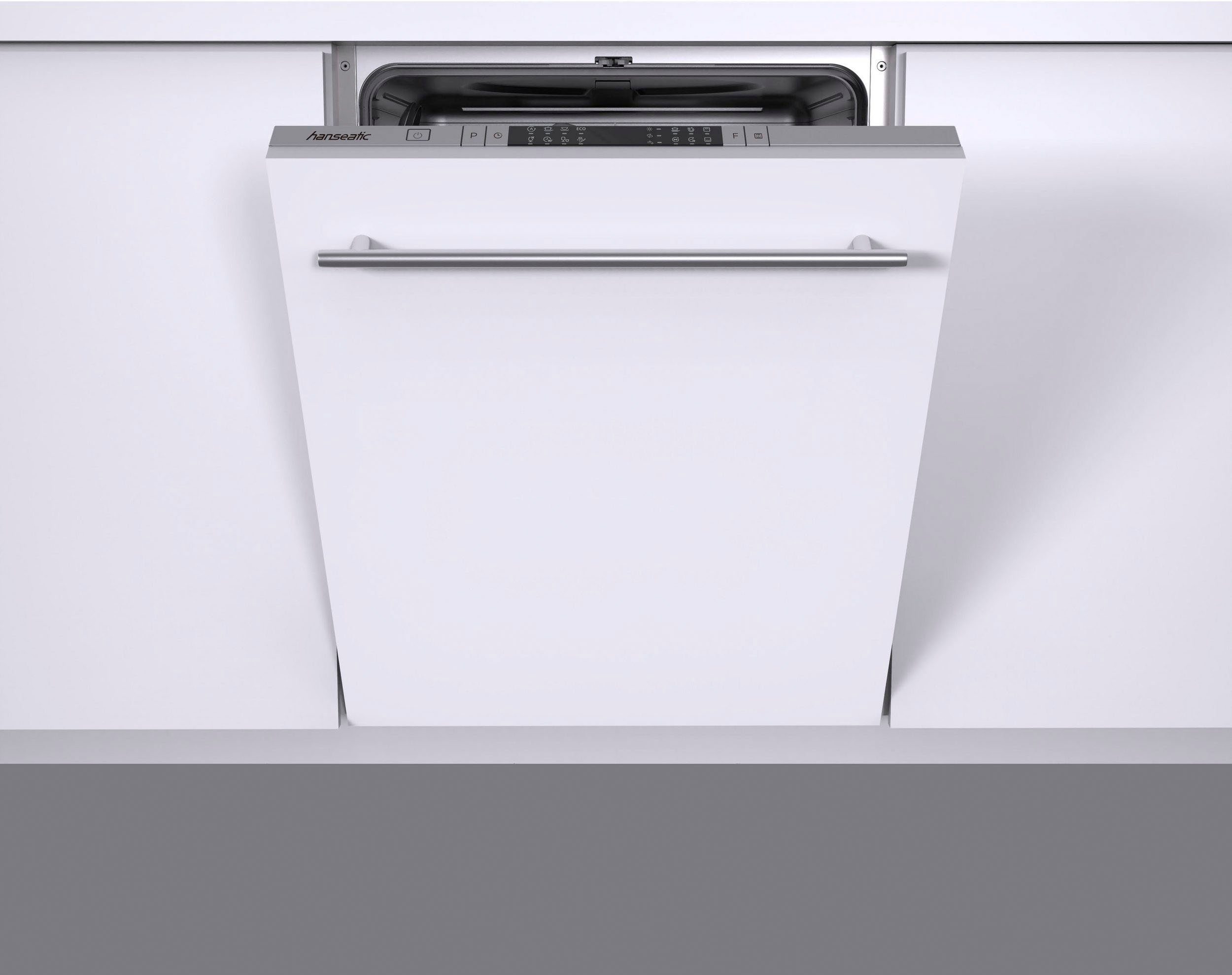 Hanseatic vollintegrierbarer Geschirrspüler HGVI6082C13J7713DS, 13 Maßgedecke, vollintegrierbar, 13 Maßgedecke, mit acht Programmen