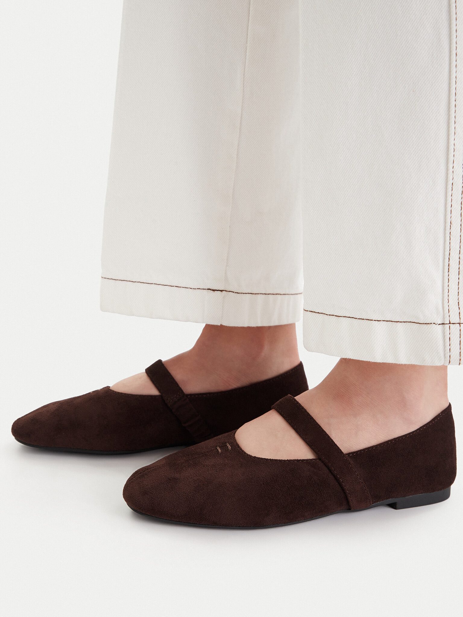 Jenny Jenny Ballerinas Women's Brown JENNY-CEO CC2502-2 Brown Ballerina