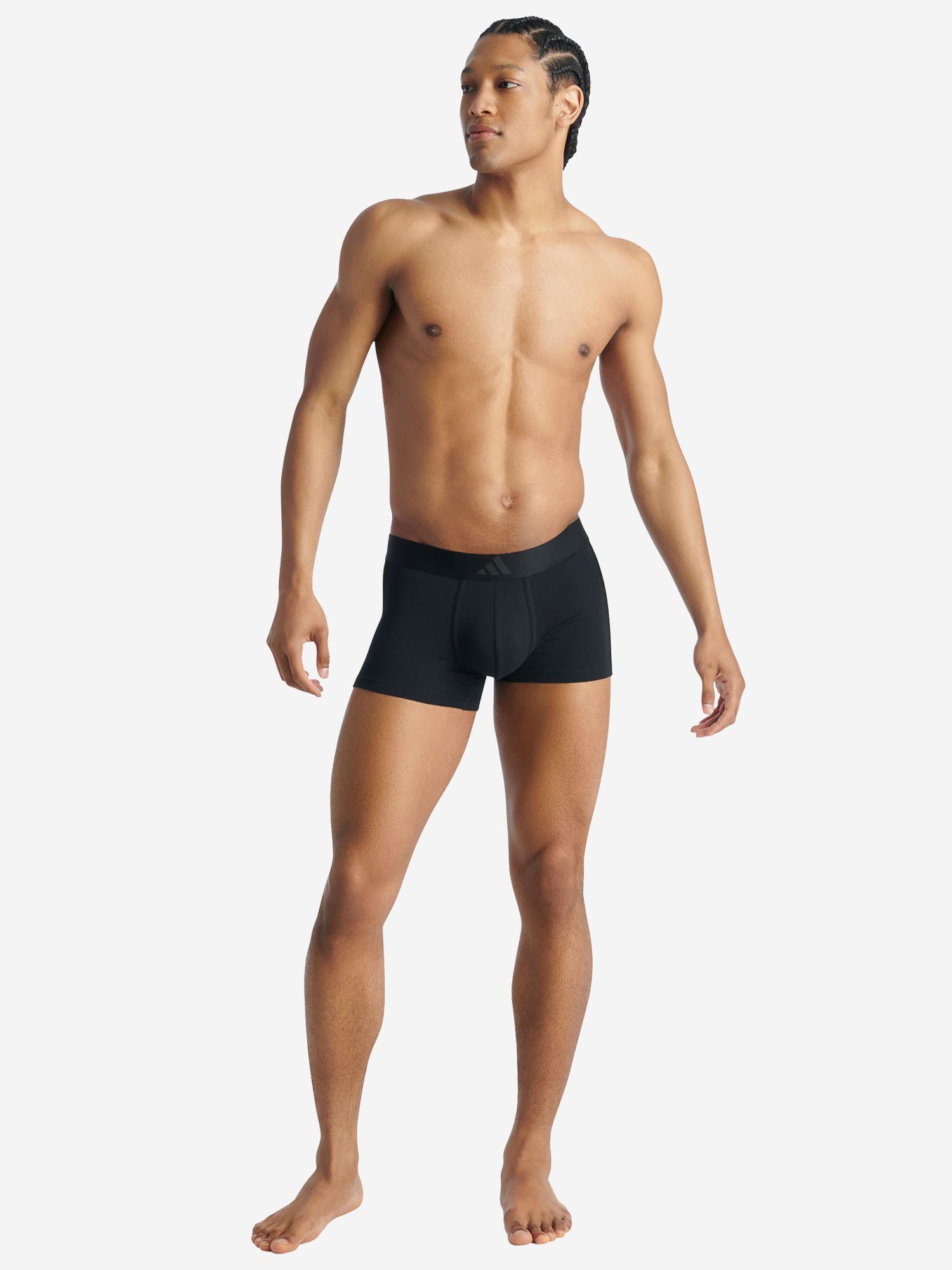 adidas Sportswear Trunk Active Flex Cotton 3 Stripes (2-St) unterhose männe günstig online kaufen