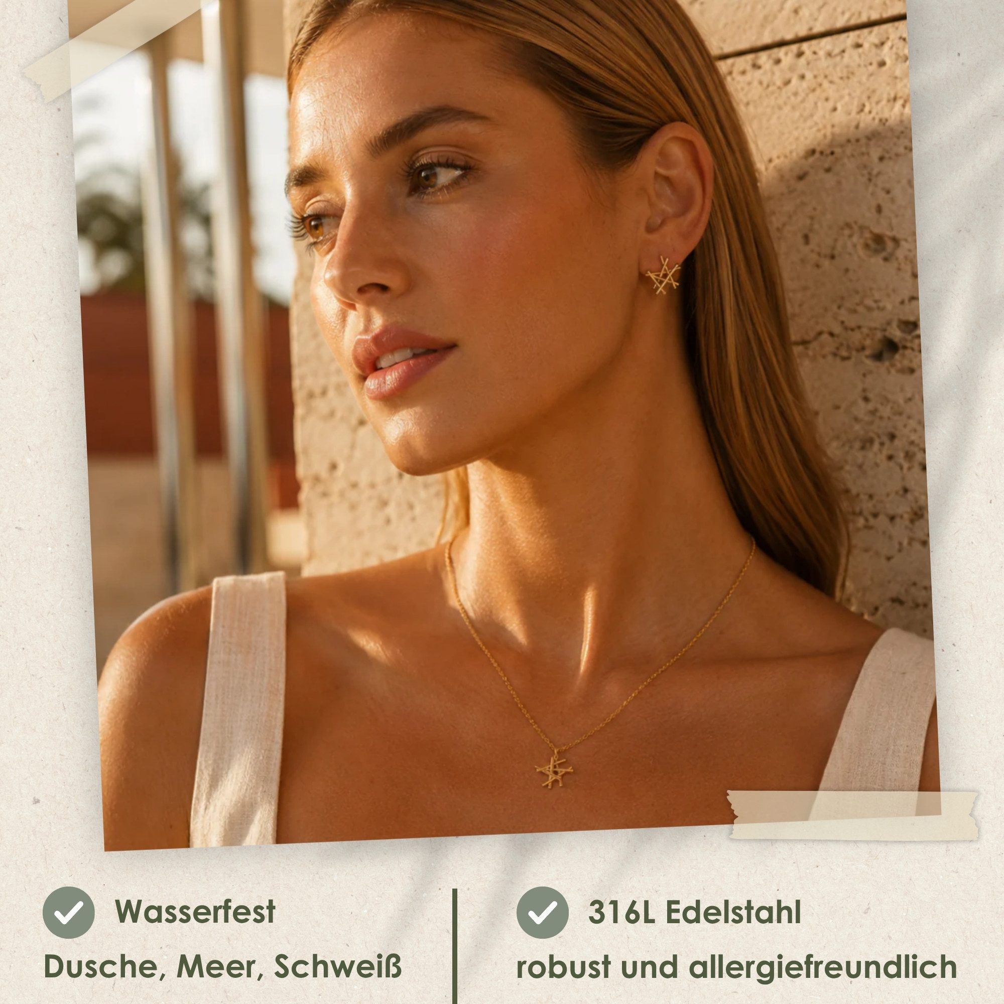 Heideman Schmuck-Adventskalender Summerbox Barcelona silberfarben, Schmuckset mehrteilig Schmuck für Frauen - 5 Schmuckstücke