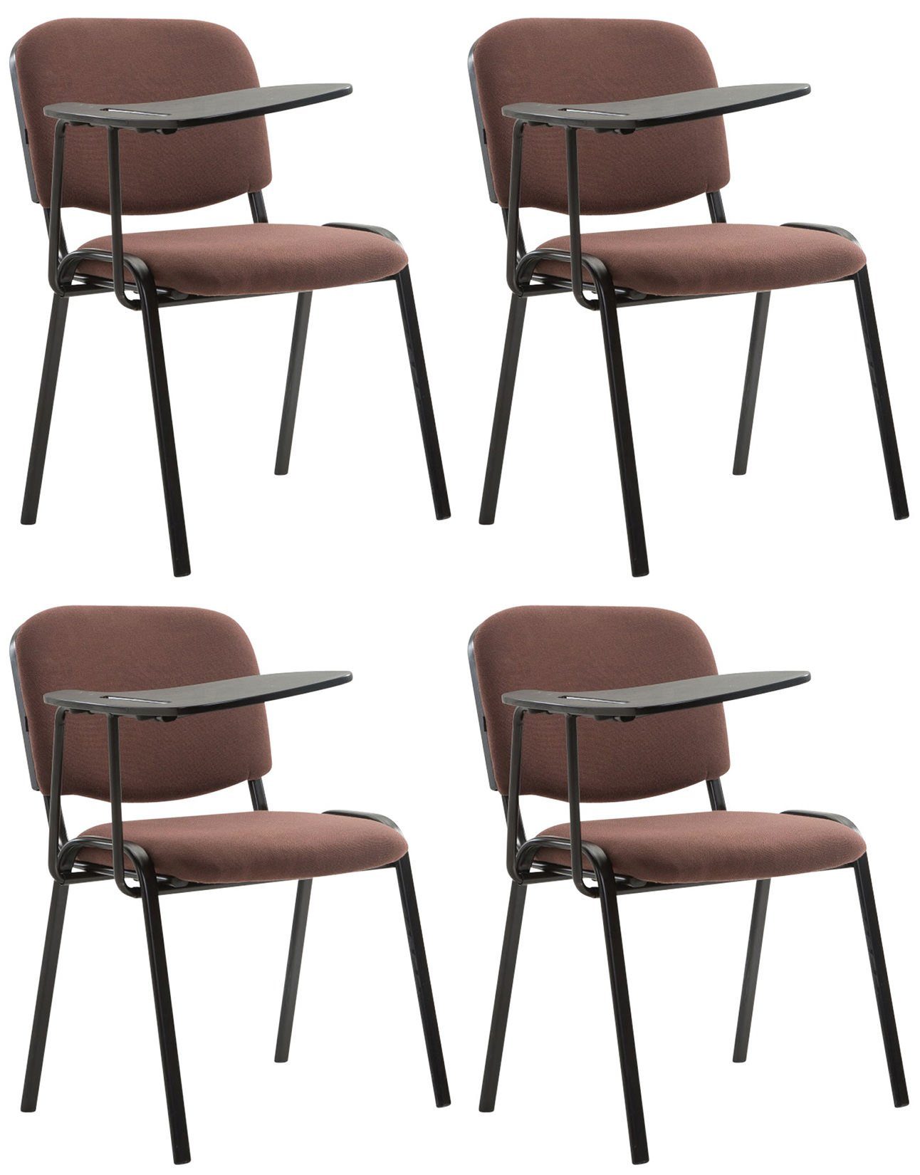 CLP Besucherstuhl Ken Stoff (4er Set), günstig online kaufen