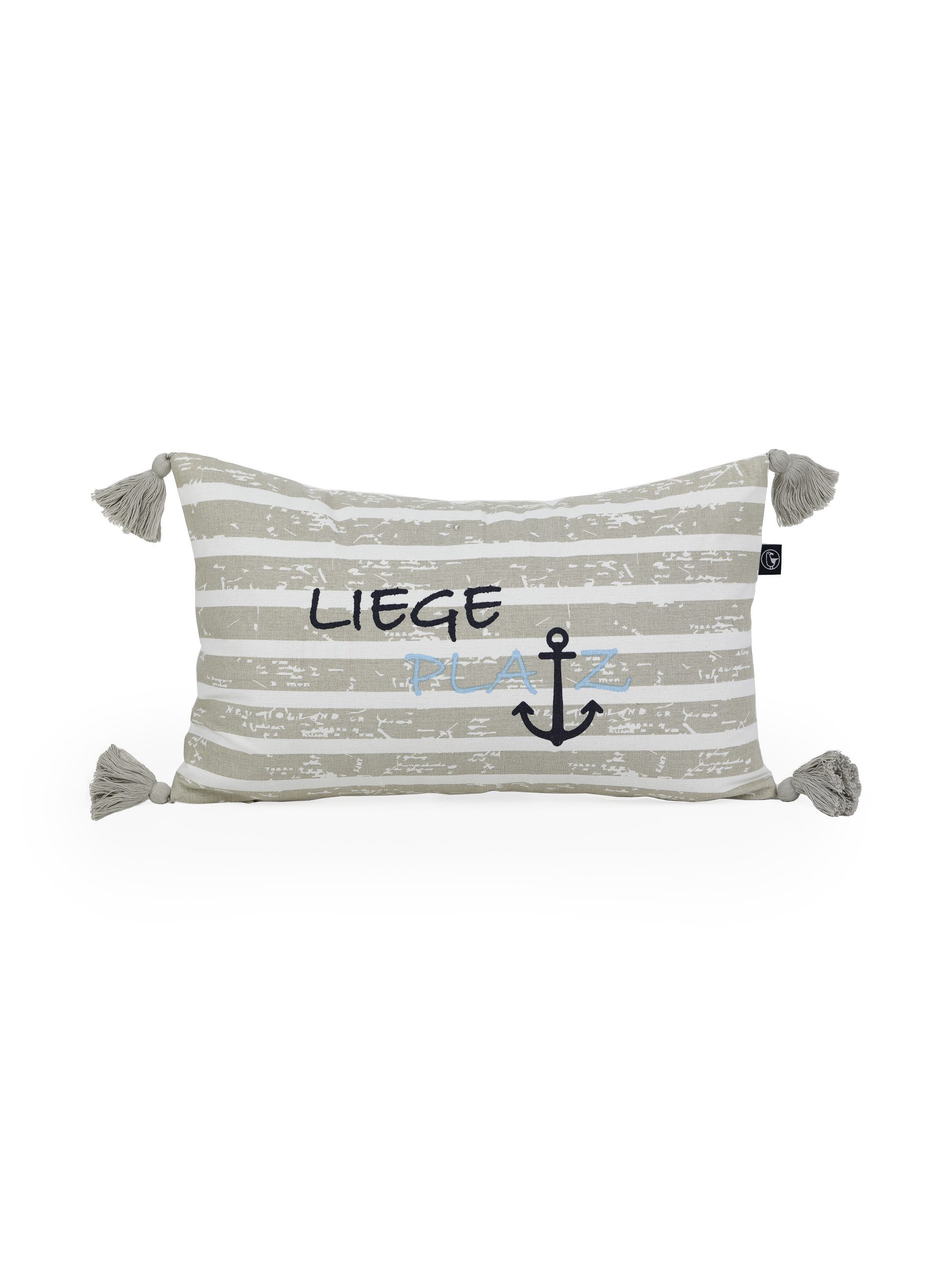 Schietwetter Kissenbezug Accessoire maritim, gestreift, (1 günstig online kaufen