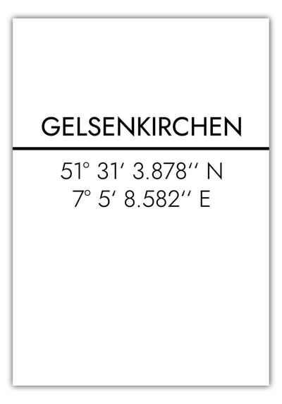 MOTIVISSO Poster Gelsenkirchen Koordinaten #2