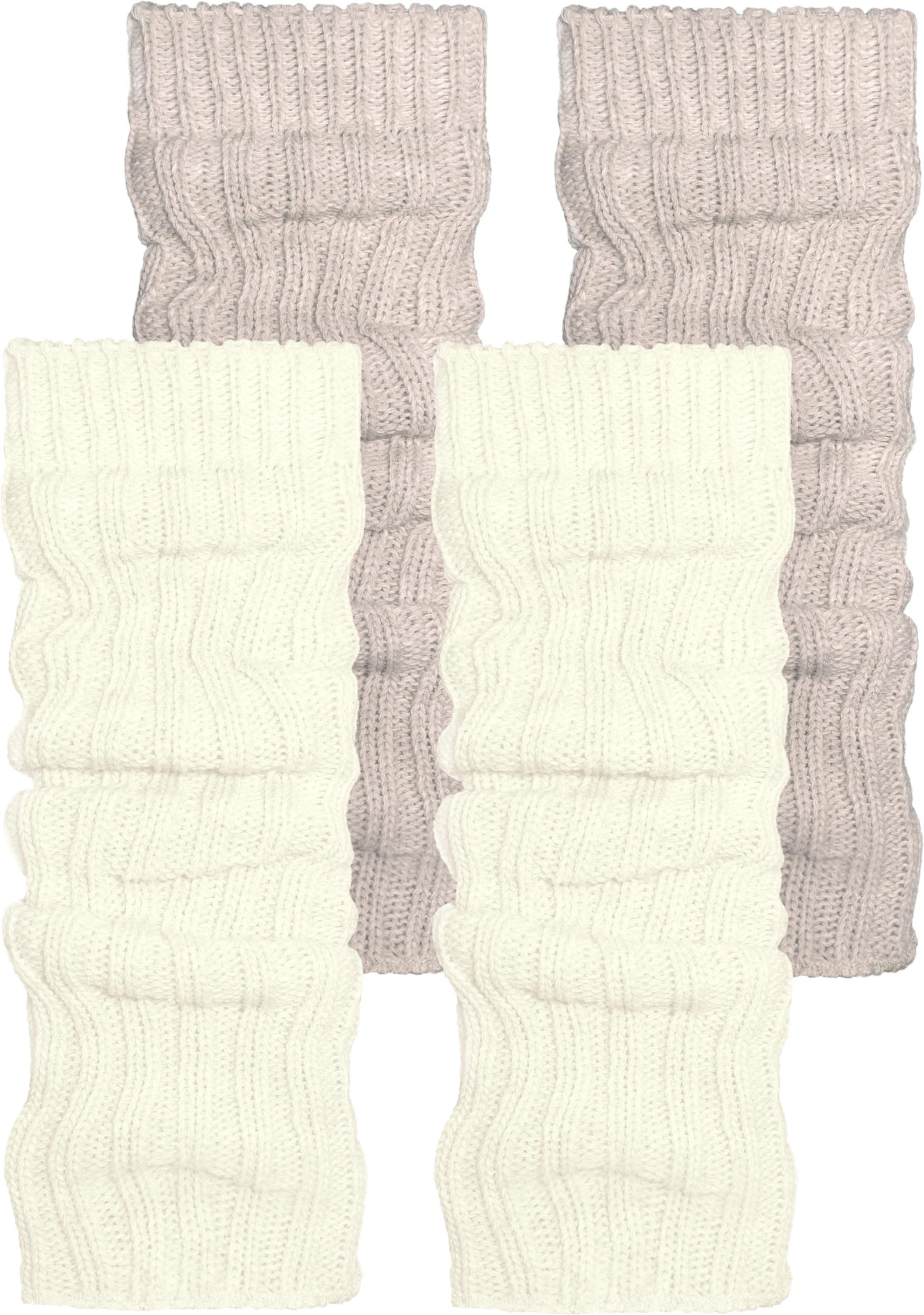 normani Beinstulpen 2 Paar Strickstulpen mit wärmender Alpakawolle modische günstig online kaufen