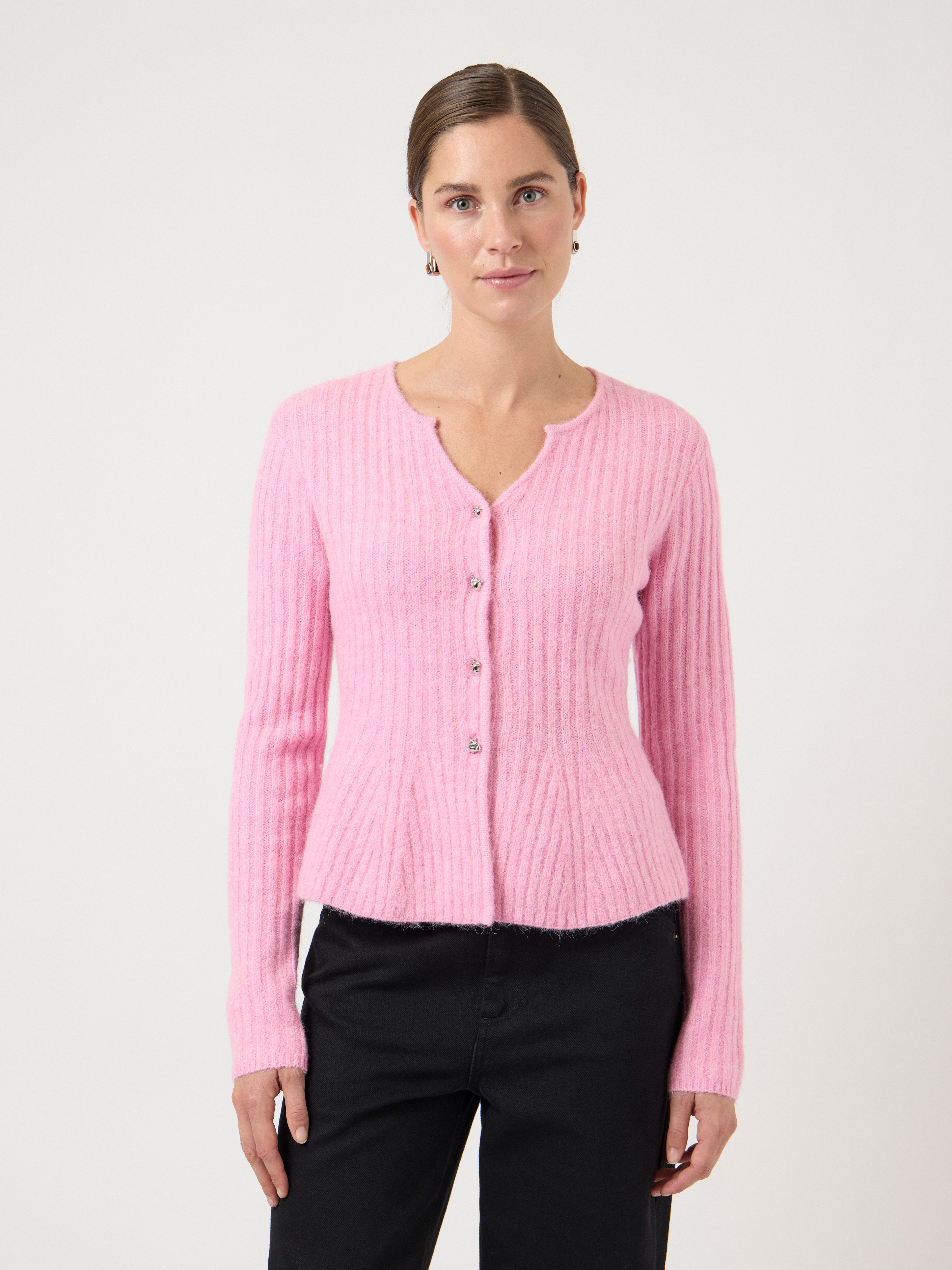 Y.A.S Strickjacke YASDOLLY LS KNIT CARDIGAN S. NOOS