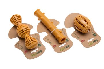 Comfy Spielknochen Hundespielzeug Meaty Eco Dental Rugby 8 cm ECOMFY, 100% aus recyceltem Material