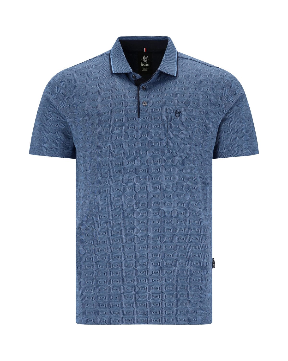 Hajo Poloshirt Poloshirt bedruckt in stay günstig online kaufen