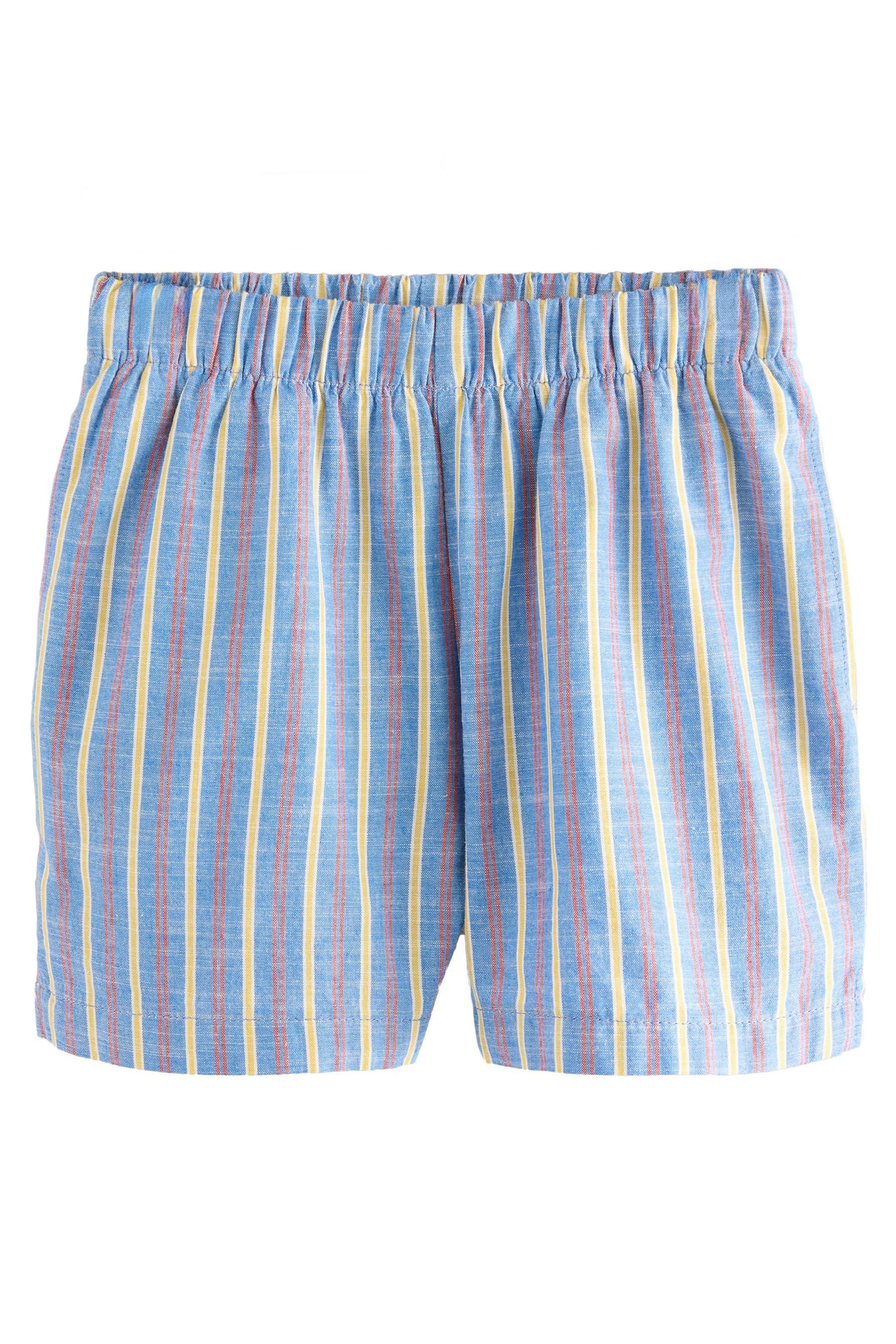 Next Шорты Gestreifte Шорты aus 100 % Baumwolle (1-tlg)