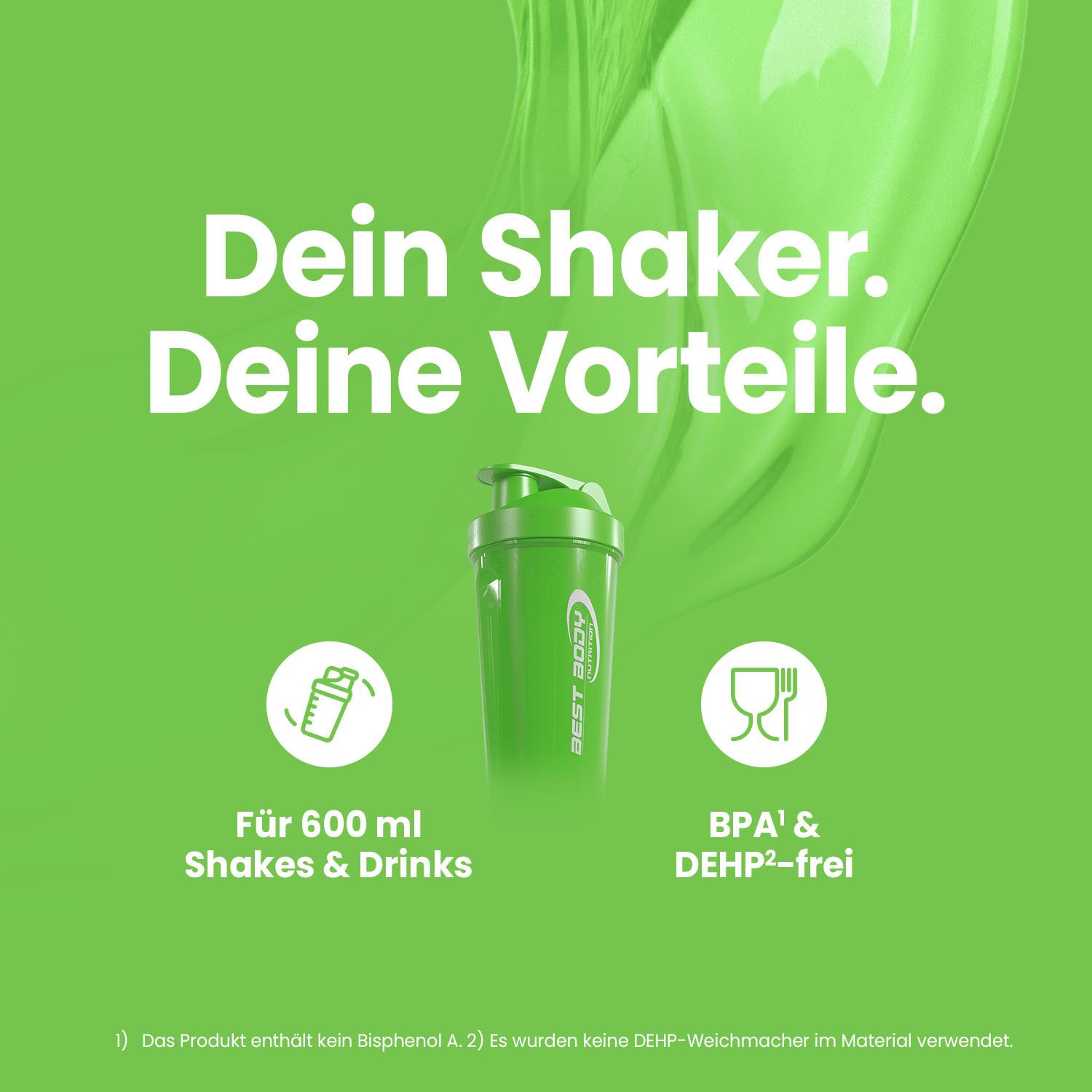 Best Body Nutrition Protein Shaker Eiweiß Shaker - Design Best Body Nutrition