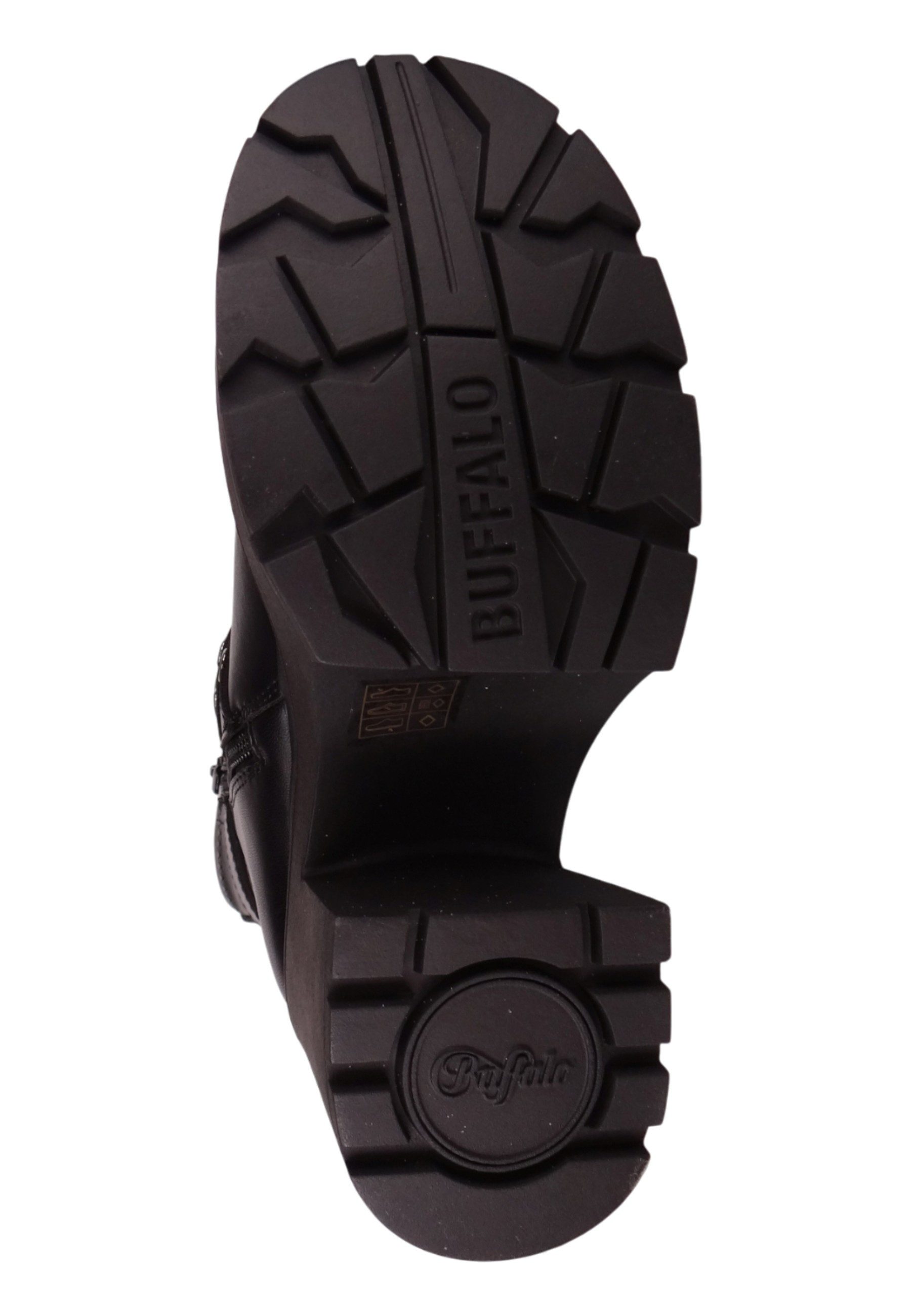 Buffalo 1220082 Mila Rock Boot Black Stiefelette