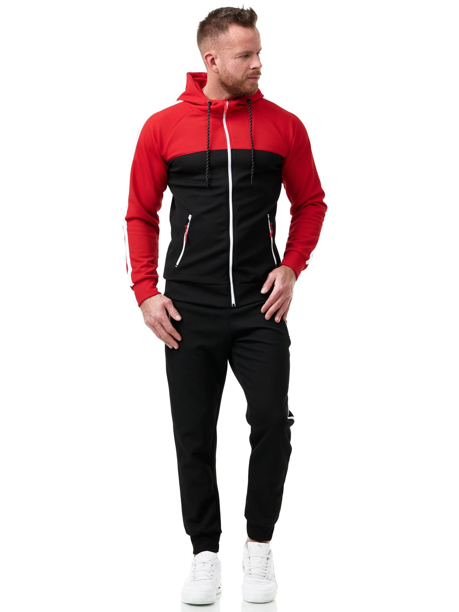 L.gonline Freizeitanzug Herren Jogginganzug Freizeitanzug Sportlich günstig online kaufen