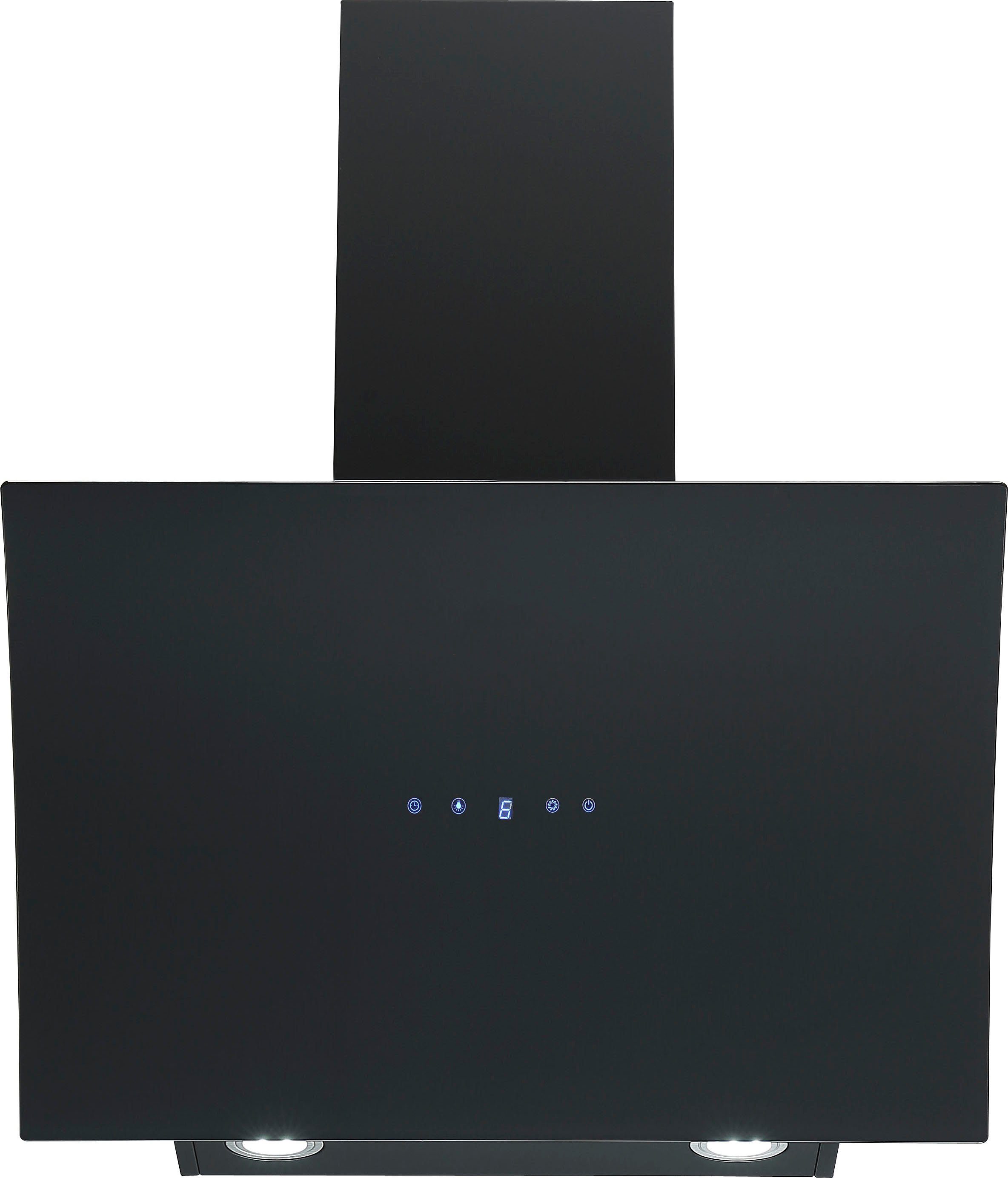 RESPEKTA Kopffreihaube CH55060 CH55060, 60 cm, gewölbt, 3 Leistungsstufen, Ab- und Umluftfähig