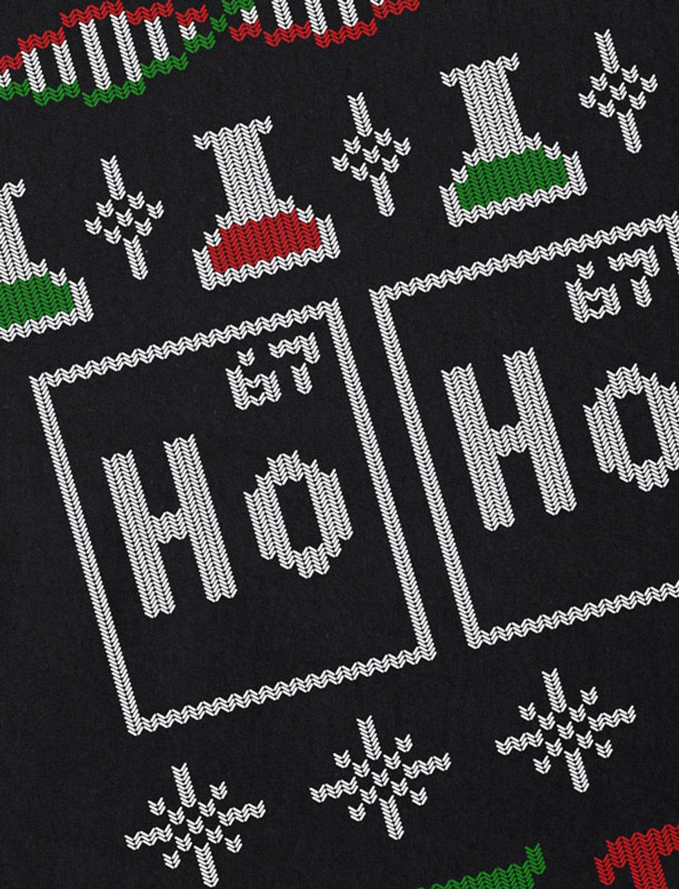 chemie Sweater pulli Ho Print-Shirt weihnachten Herren Holmium schwarz x-mas Ugly Ho style3 T-Shirt