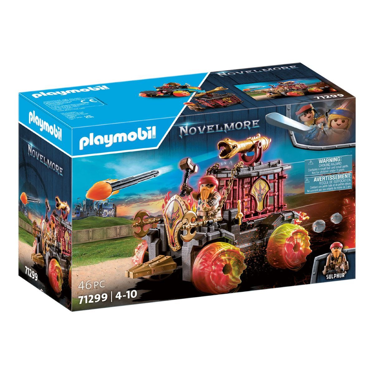 Playmobil® Spielwelt PLAYMOBIL® 71299 - Novelmore - Burnham Raiders - Feuerkampfwagen