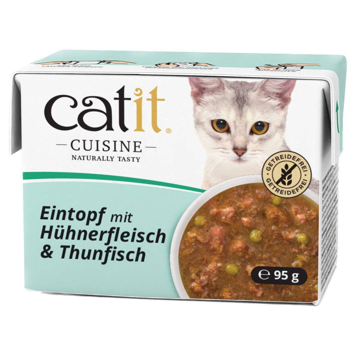 Catit Cuisine Eintopf mit Hühnerfleisch und Thunfisch 95 g