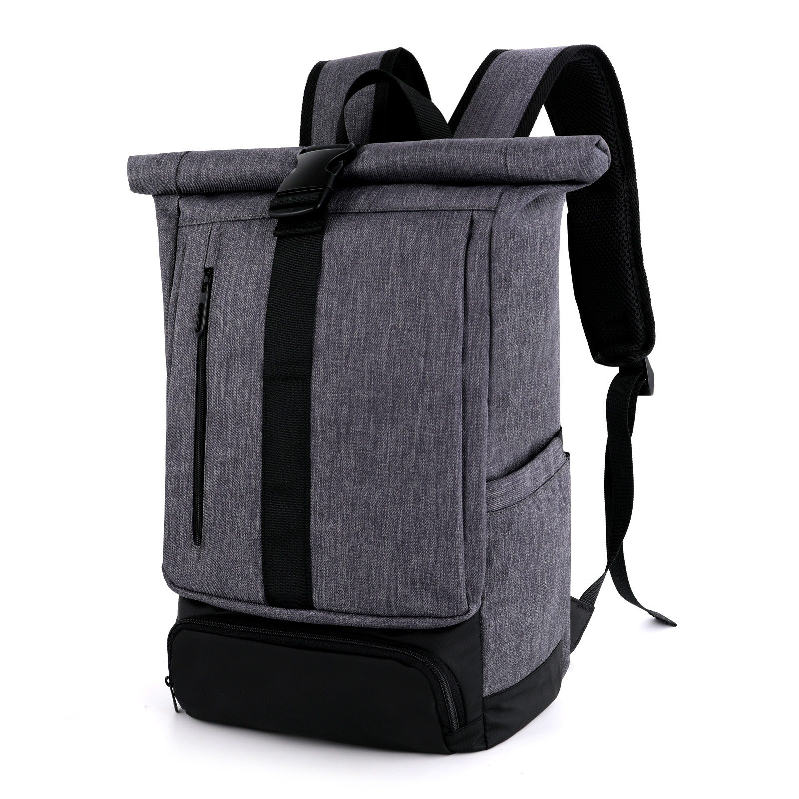 TANTOMI Freizeitrucksack Arbeitsrucksack Rolltoprucksack Herren Damen Rucksack, Laptoprucksack Schulrucksack Daypacks für Uni Arbeit Reisen …