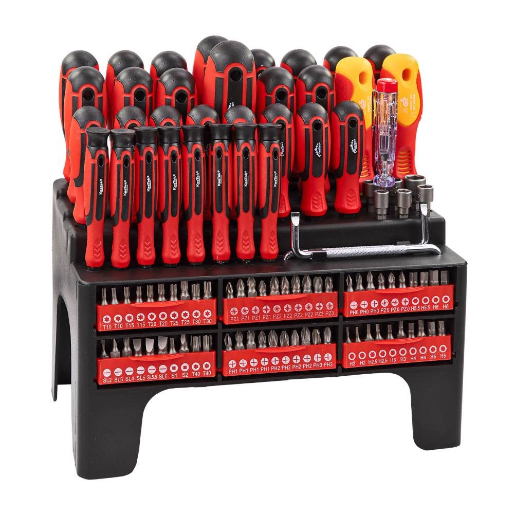 KesTek Schraubendreher Schraubendreher-Set 101-teilig, (101 St)