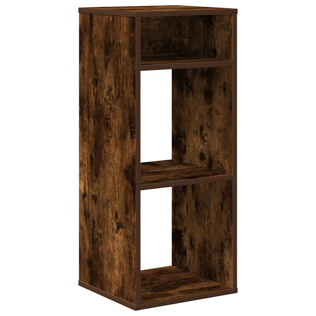 vidaXL Bücherregal Bücherregal Räuchereiche 34x31x80 cm günstig online kaufen