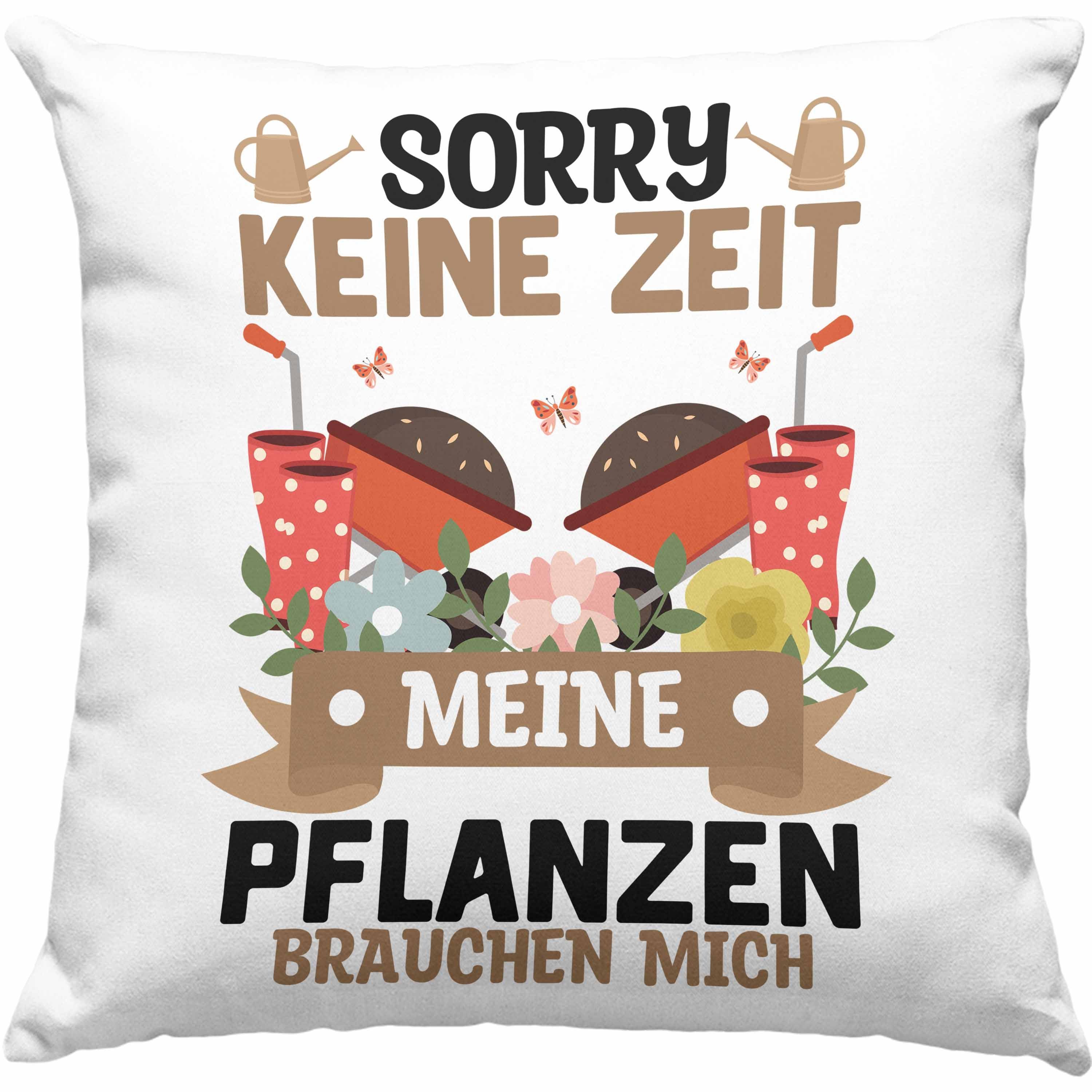 Trendation Dekokissen Trendation Hobby Gärtner Kissen Geschenk