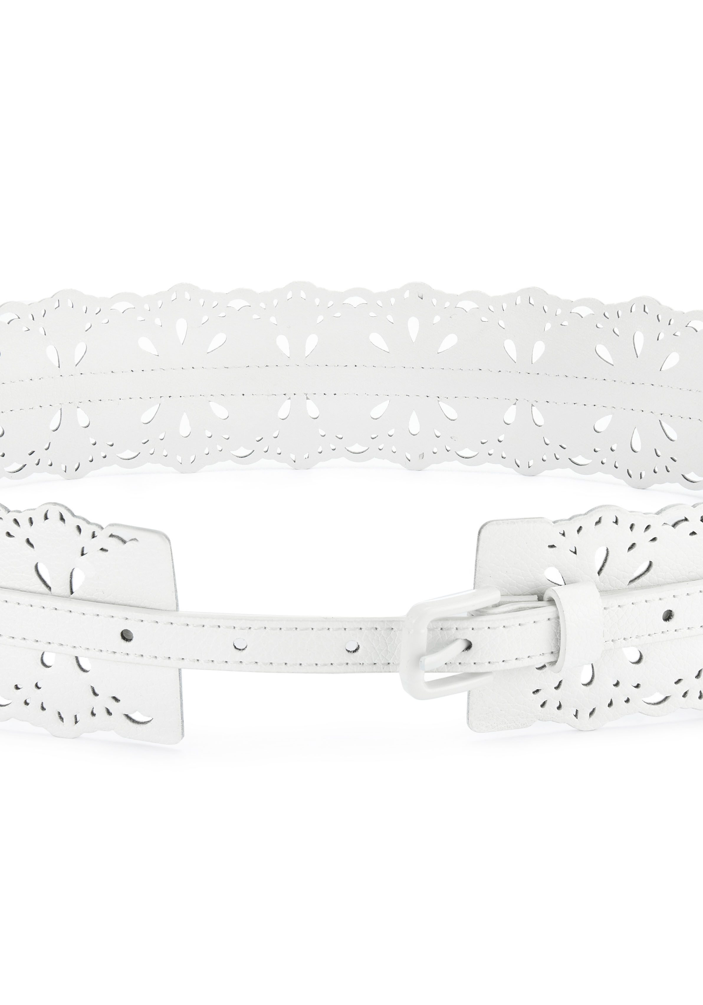 LASCANA Taillengürtel Cut-Out-Gürtel mit trendigen Cut-Outs, Gürtel für Kleid & Overall, Bauchgürtel