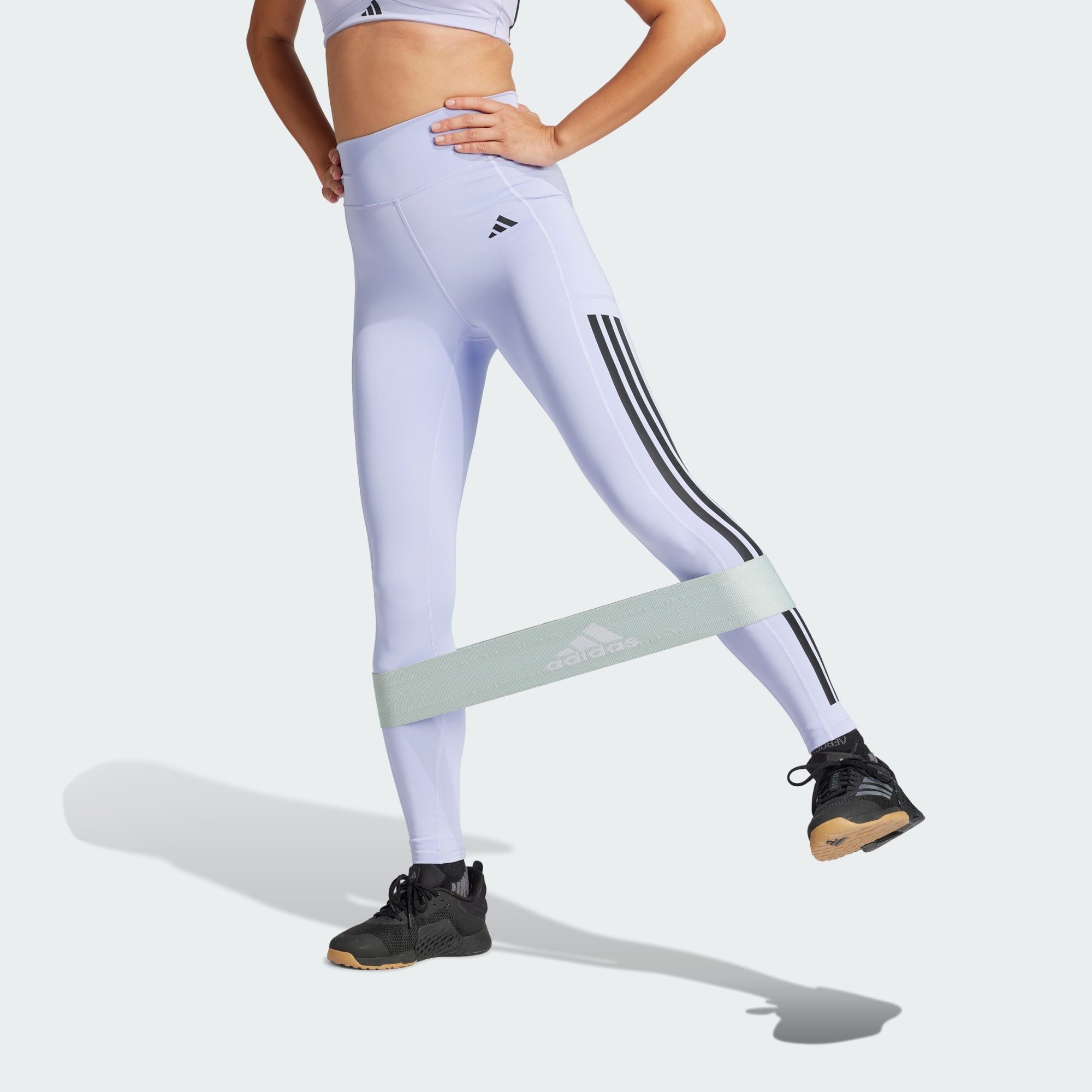 adidas Performance Funktionstights OPTIME 3-STREIFEN FULL-LENGTH LEGGINGS ( günstig online kaufen