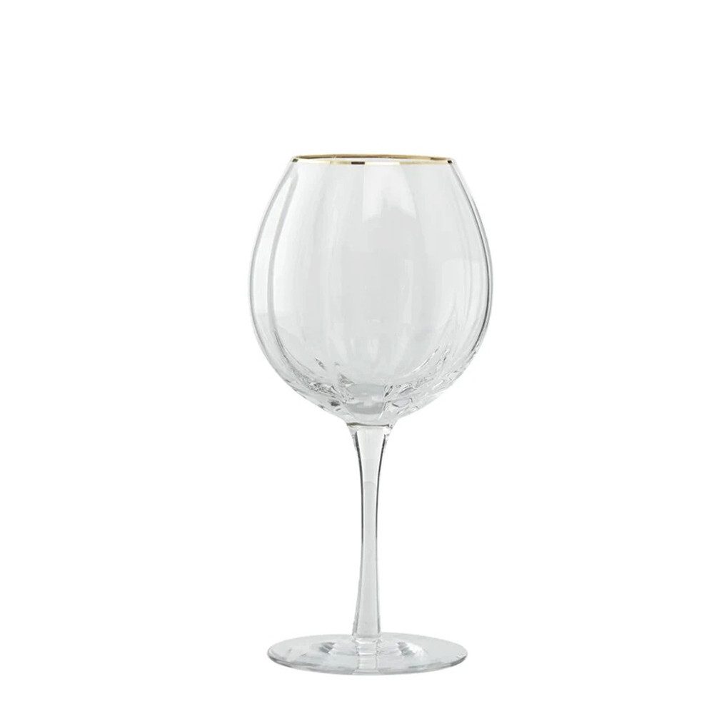 Lene Bjerre Glas Ginglas CLAUDINE Glas klar gold, 60,5cl, Glas