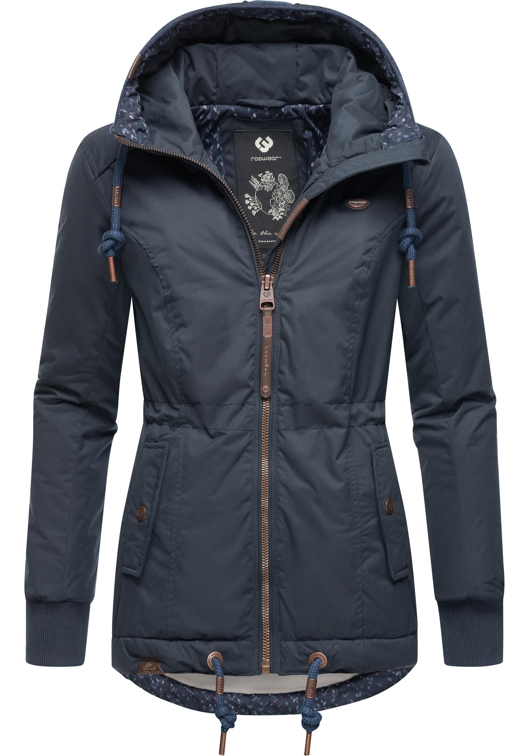 Ragwear Winterjacke YM-Danka stylische Winter Outdoorjacke mit Kapuze günstig online kaufen