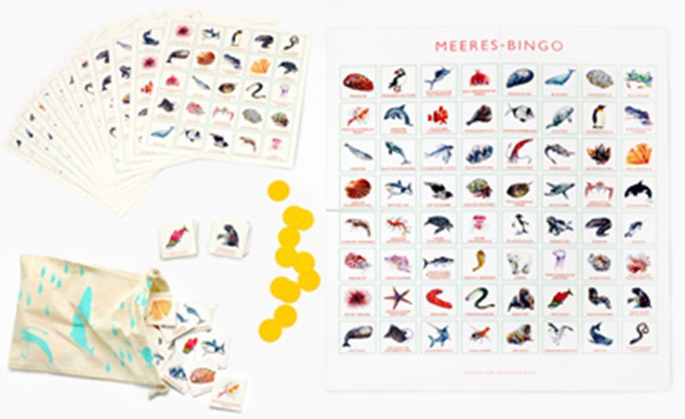 Laurence King Spiel Meeres-Bingo, Kinderspiel