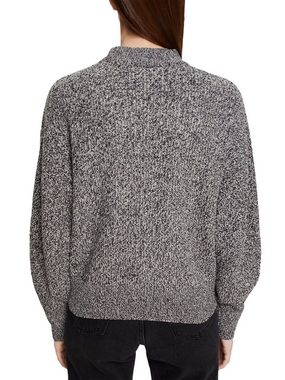 edc by Esprit Rundhalspullover Pullover mit Stehkragen