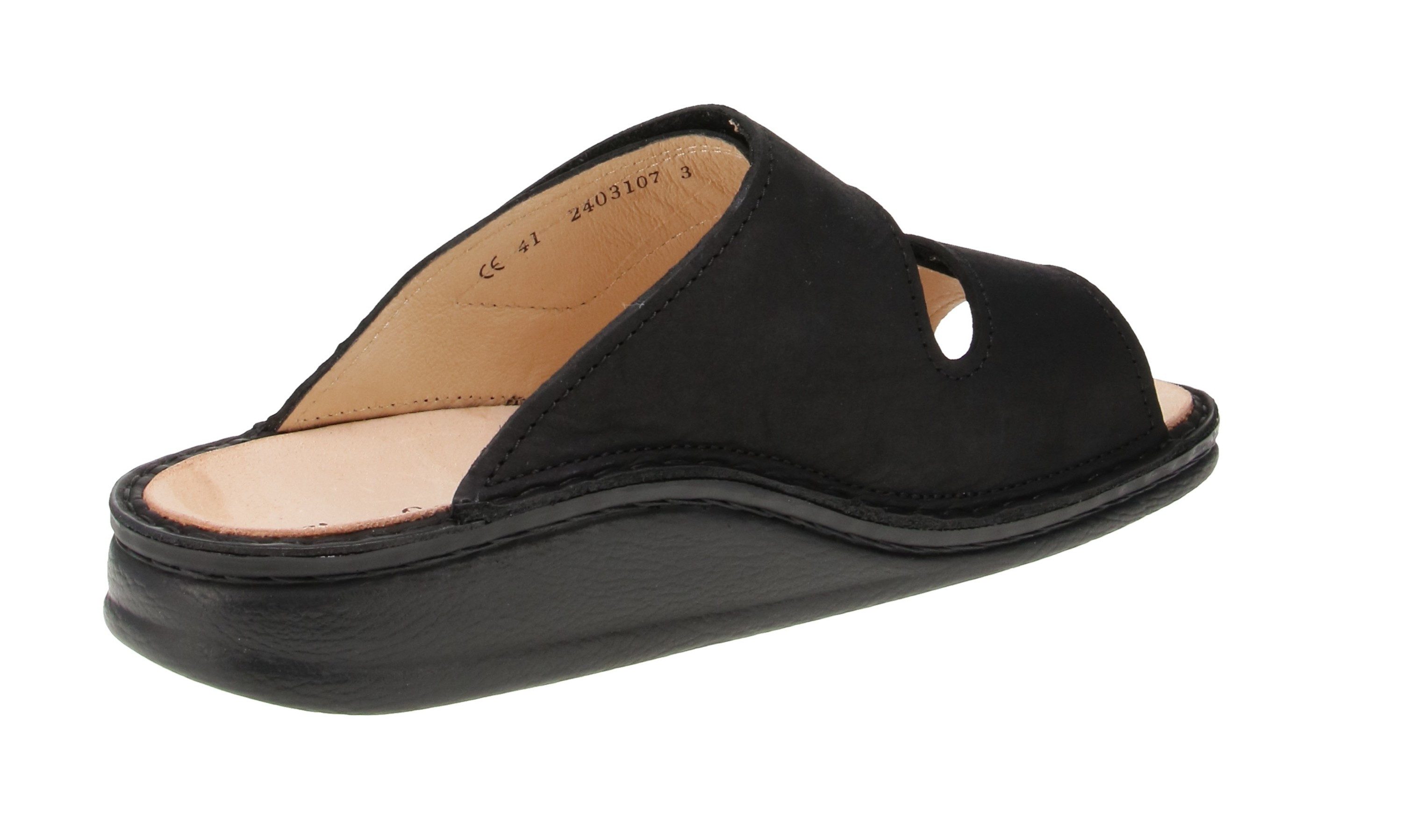 Finn Comfort Finn Comfort 01505-046099 Riad - Herren Pantolette - Schwarz Sandale
