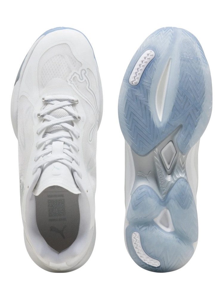 PUMA Hallen-Indoorschuhe Vantage Nitro (Dämpfung) weiss Herren Badmintonschuh